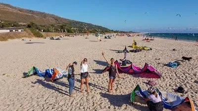 groep kitesurf cursussen tarifa