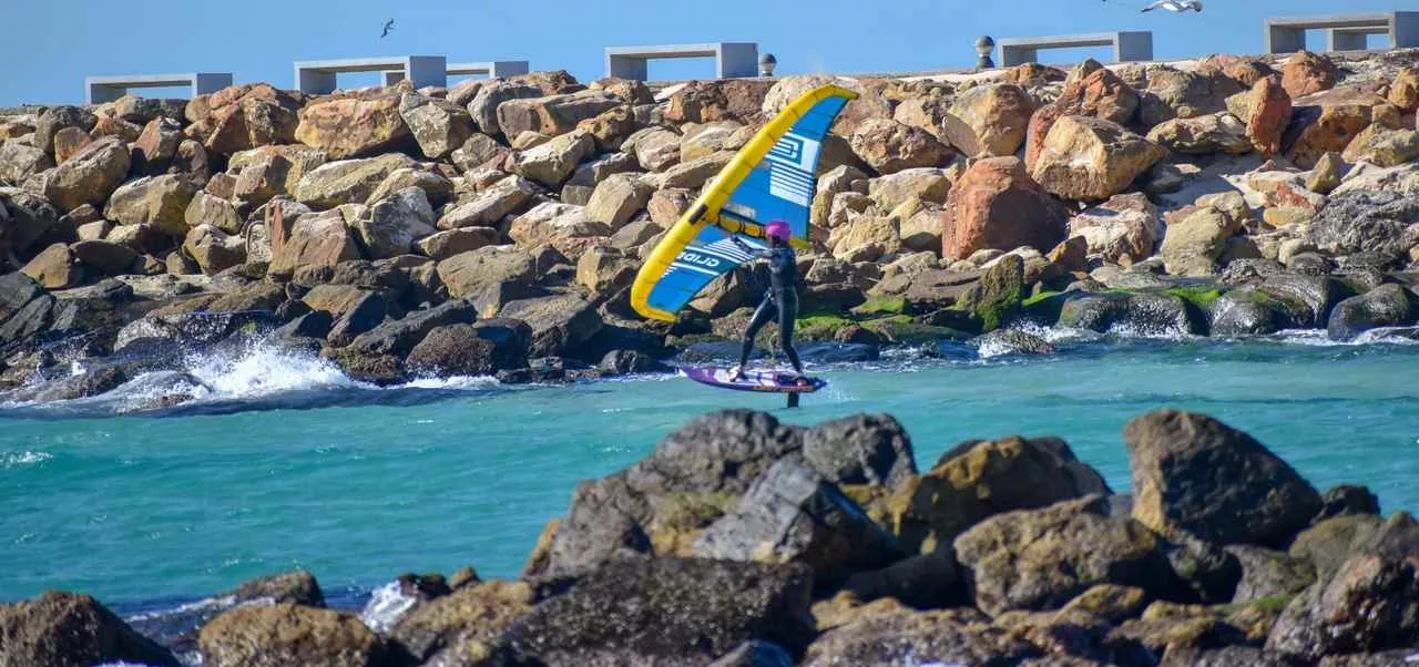wing surf foil lessen tarifa